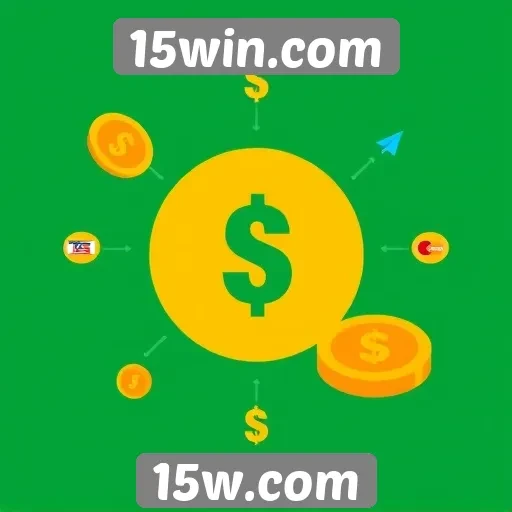 Métodos de pagamento disponíveis no 15win.com
