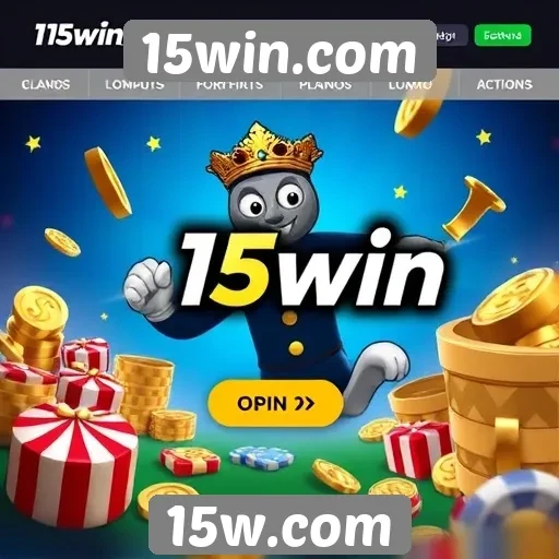 15win.com oferece diversas opções de jogos online
